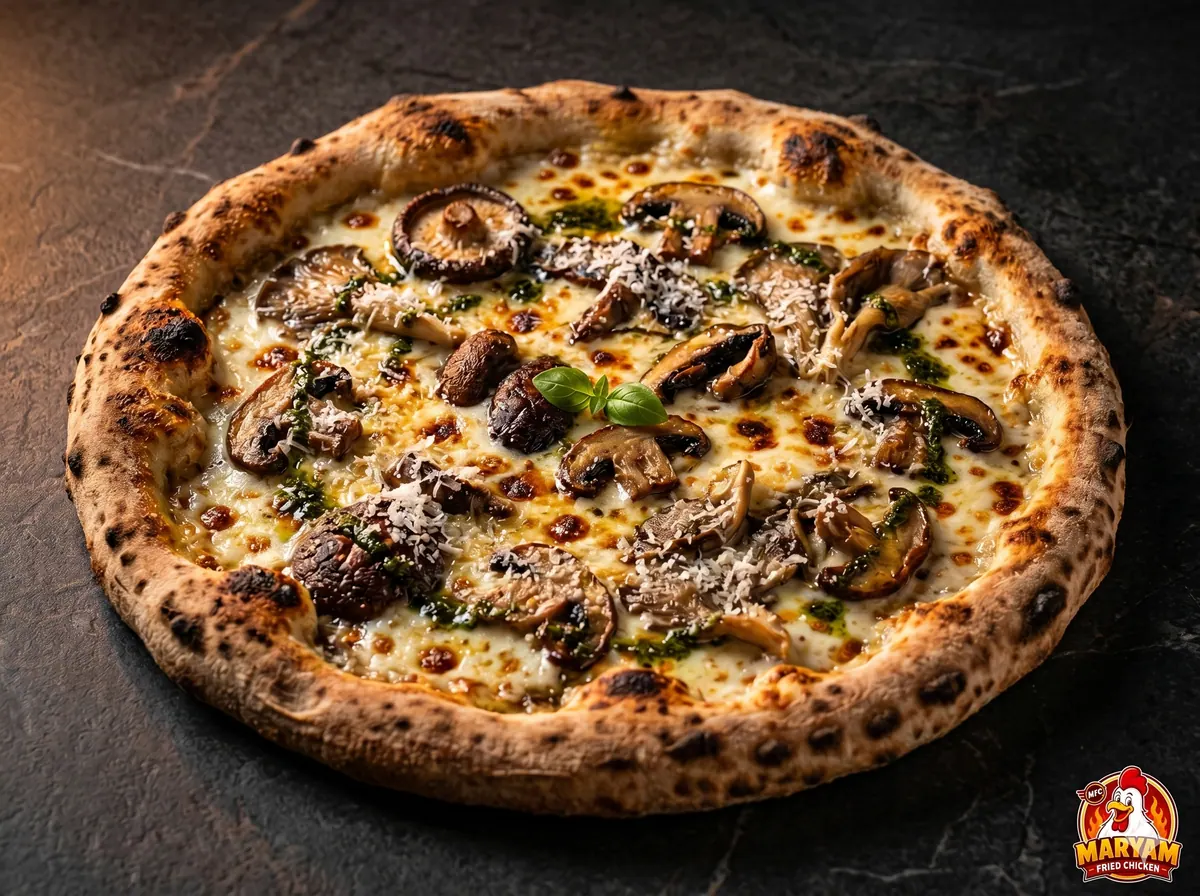 Truffle Volcano Pizza